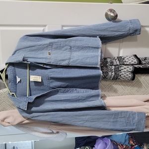 Crop Jean Shirt